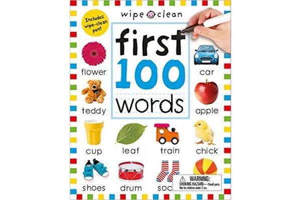 Wipe Clean: First 100 Words