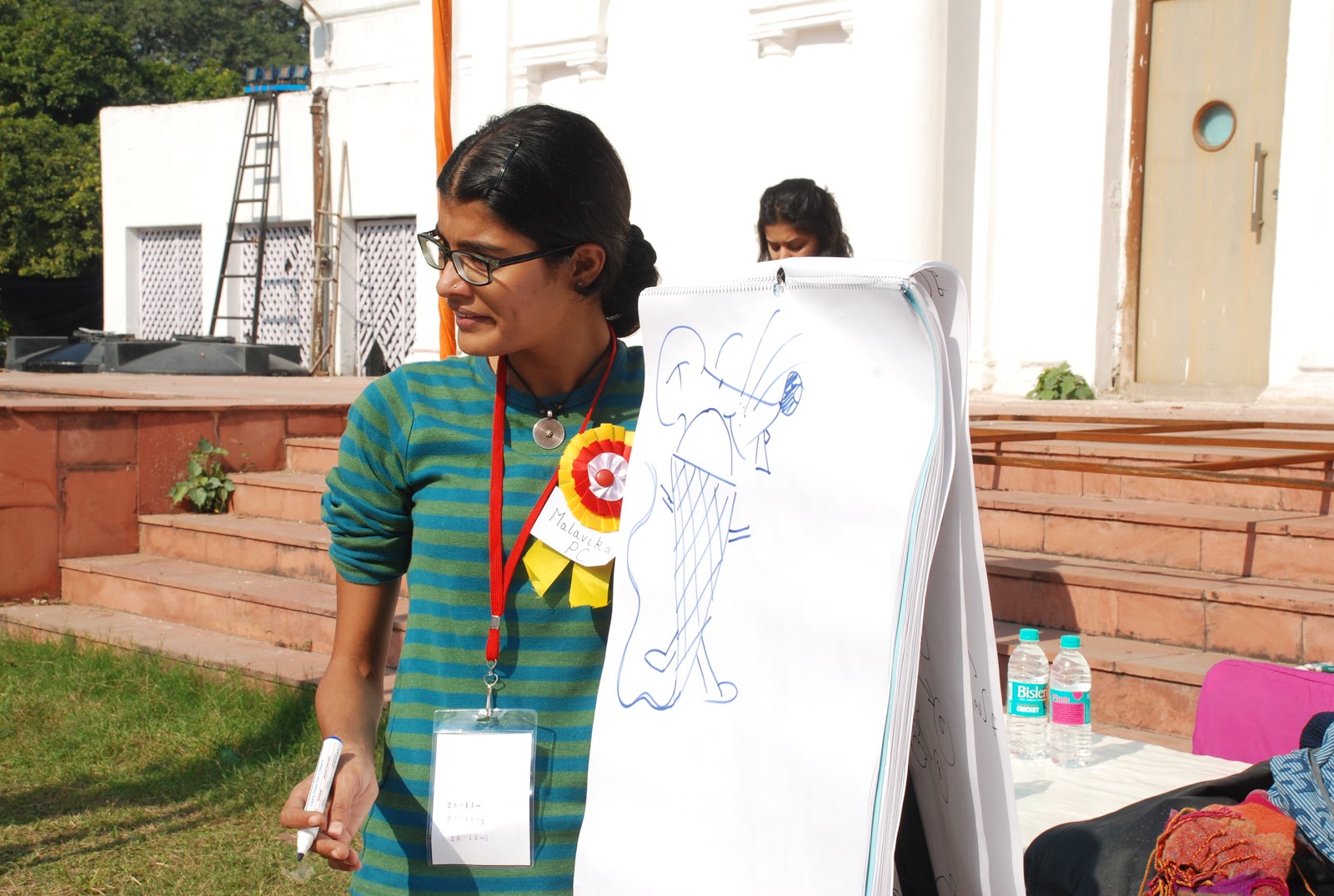 Malavika at Bookaroo