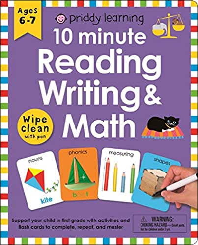 Wipe Clean Workbook: 10 Minute Reading, Writing, and Math