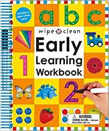 Wipe Clean: Early Learning Workbook