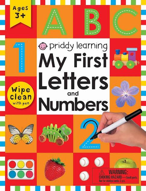 Wipe Clean Workbook: My First Letters and Numbers