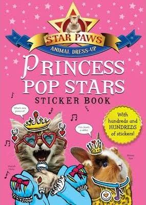 Princess Pop Stars Sticker Book: Star Paws