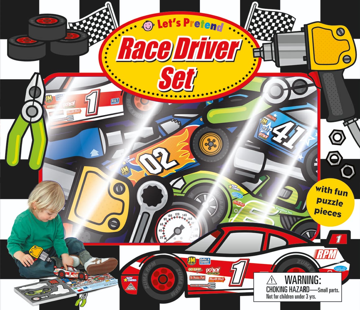 Let's Pretend Race Driver Set