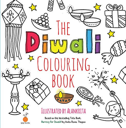 The Diwali Colouring Book