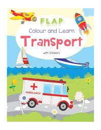 Colour and Learn - Transport