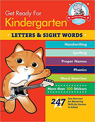 Get Ready For Pre-K: Numbers, Shapes & Colors: 249 Fun Exercises for Mastering Basic Skills (Get Ready