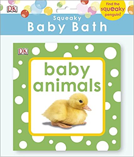 Baby Animals- Squeaky Bath Book