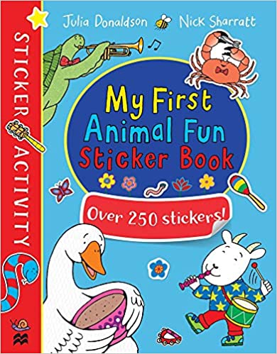 My First Animal Fun Sticker Book