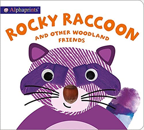 Alphaprints: Rocky Raccoon and other woodland Friends