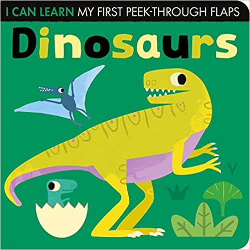 I can learn my first peek-through flaps - Dinosaurs