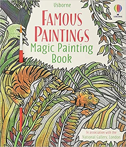 Famous Paintings Magic Painting Book