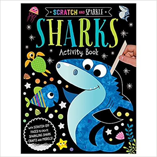 Scratch and Sparkle: Sharks Activity Book
