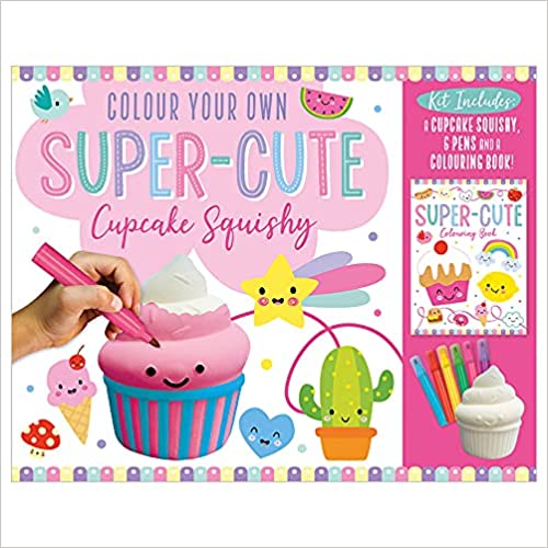 Colour Your Own Super-Cute Cupcake Squishy