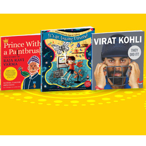 Festival Combo 1 - VIRAT+PRINCE WITH A PAINTBRUSH+IT'S AN AMAZING UNIVERSE (with free gift inside)