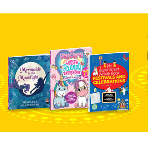 Festival Combo 2 - MERMAIDS+UNICORN BEST FRIENDS FOREVER+MY SUPER SMART ACTIVITY OF FESTIVALS & CELEBRATIONS (with free gift inside)