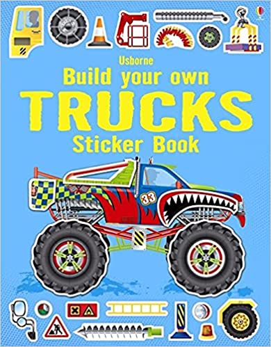 Build Your Own Trucks Sticker Book