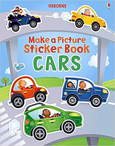 Make a Picture Sticker Book Cars