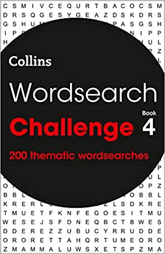Wordsearch Challenge Book 4: 200 themed wordsearch puzzles