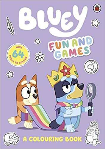 Bluey: Fun and Games Colouring Book
