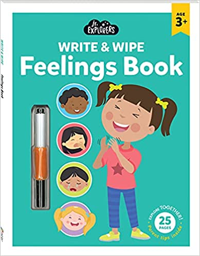 Junior Explorers Write and Wipe: Feelings Book