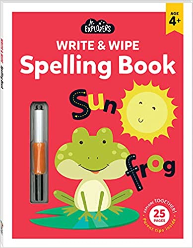 Junior Explorers Write and Wipe: Spelling Book