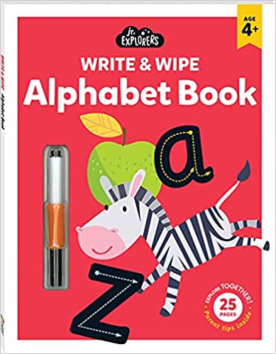 Junior Explorers Write and Wipe: Alphabet Book