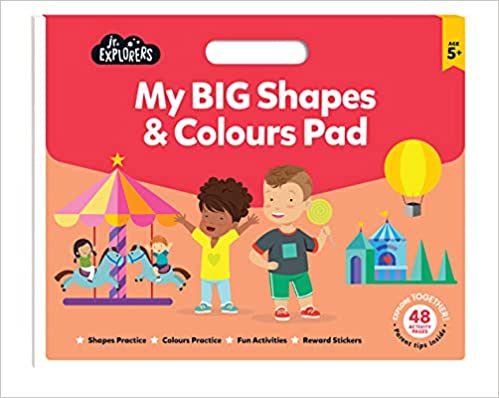 Jr. Explorers: My Big Shapes & Colours Pad