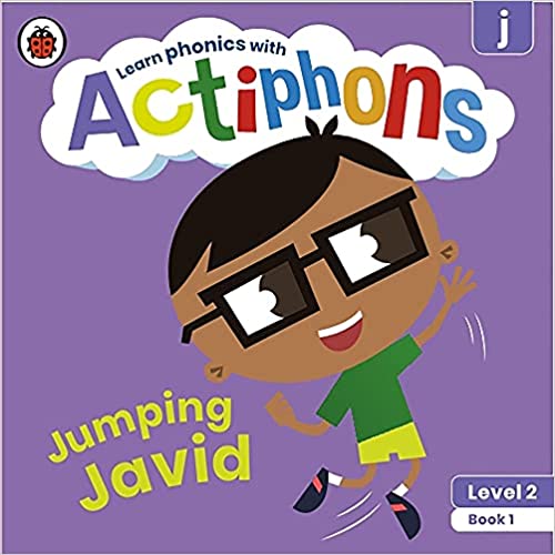 Learn Phonics with Actiphons Level 2 : Book 1- Jumping Javid