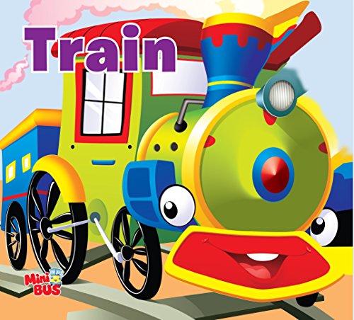 Cutout Board Books: Train