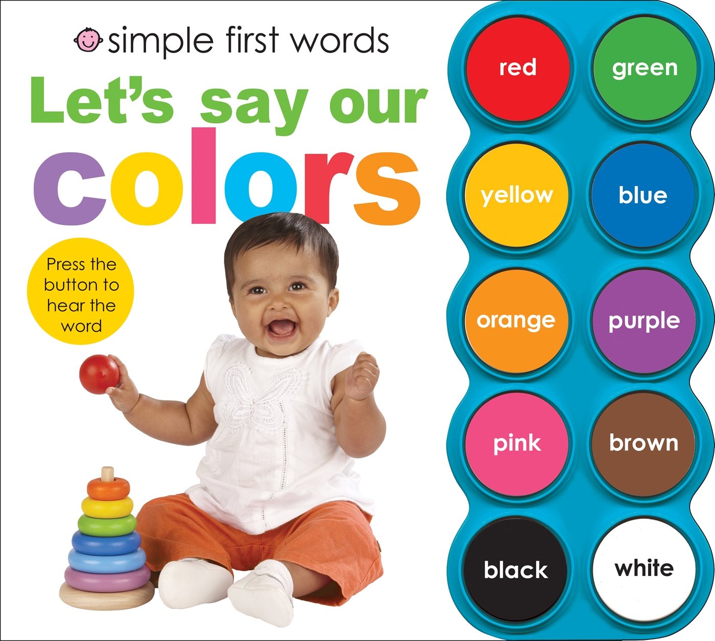 Simple First Words Let's Say Our Colors