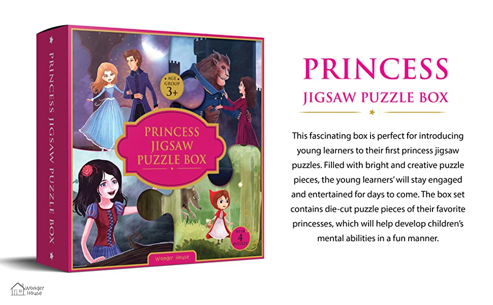 Princess Jigsaw Puzzle Box