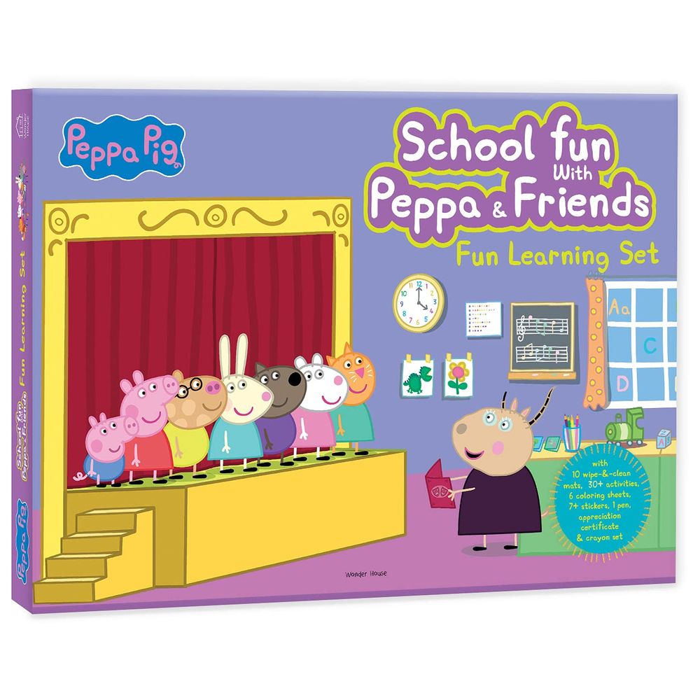 Peppa Pig - School Fun with Peppa & Friends : Fun Learning Set