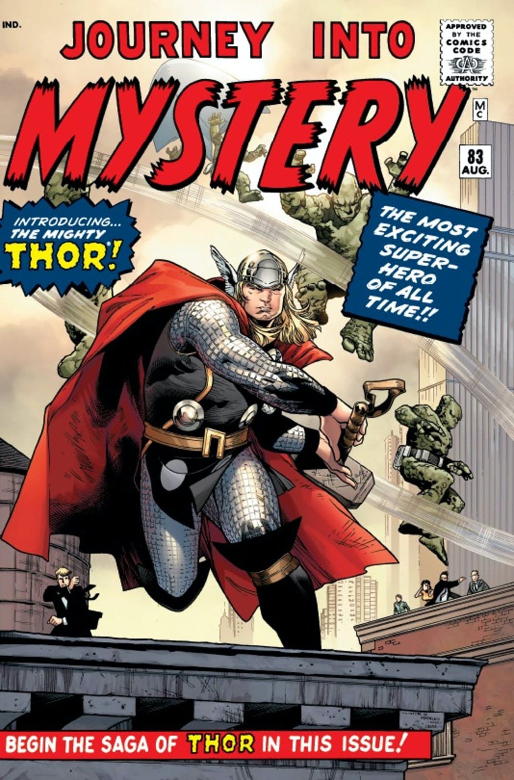 The Mighty Thor : Begin The Sage of Thor in This Issue!
