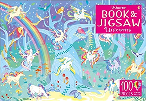 Usborne Book and Jigsaw : Unicorns