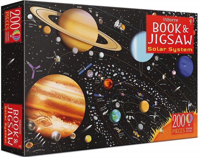 Usborne Book and Jigsaw : The Solar System