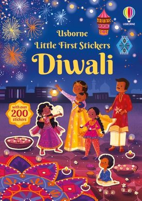 Usborne Little First Stickers : Diwali