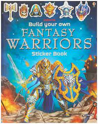 Build Your Own Fantasy Warriors Sticker Book