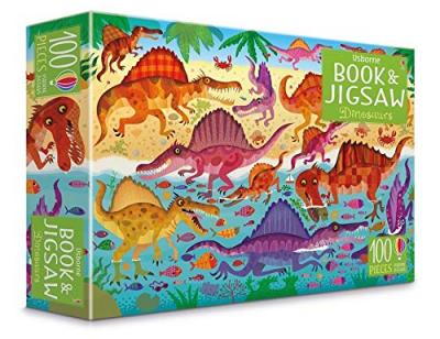 Usborne Book and Jigsaw : Dinosaurs