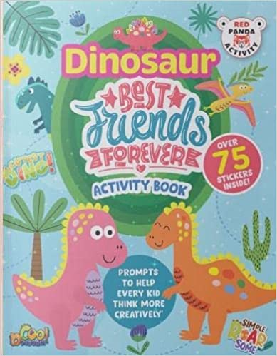DINOSAUR BEST FRIENDS FOREVER ACTIVITY BOOK
