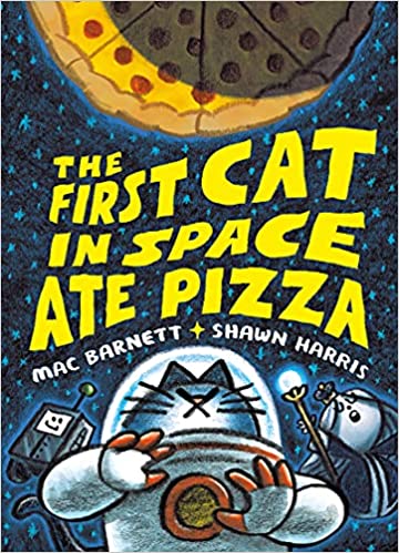 1ST CAT SPACE ATE PIZZA
