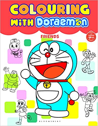 Colouring with Doraemon Friends