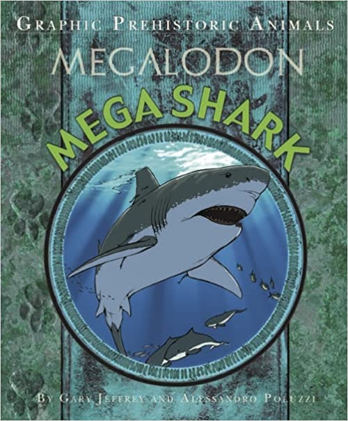 Graphic Prehistoric Animals Mega Shark - Megalodon