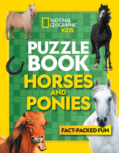 NG Kids Puzzle Books — HORSES AND PONIES