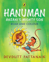 Hanuman: Read and Colour