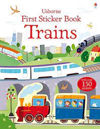 Usborne First Sticker Book Trains