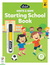 Write and Wipe Starting School Book