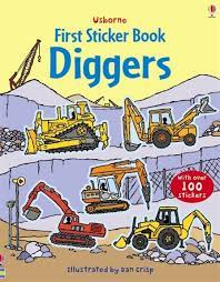 Usborne First Sticker Book Diggers