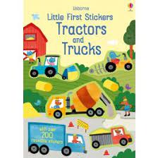 Usborne Little First Stickers Tractors and Trucks