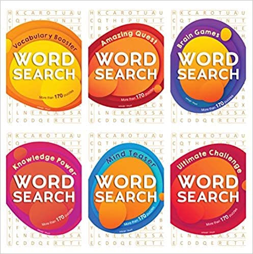 The Mega Word Search Library:  (A Collection of 6 Books)