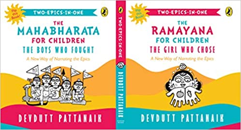 Two-Epics-in-One : The Mahabharata for Children - The Boys who Fought